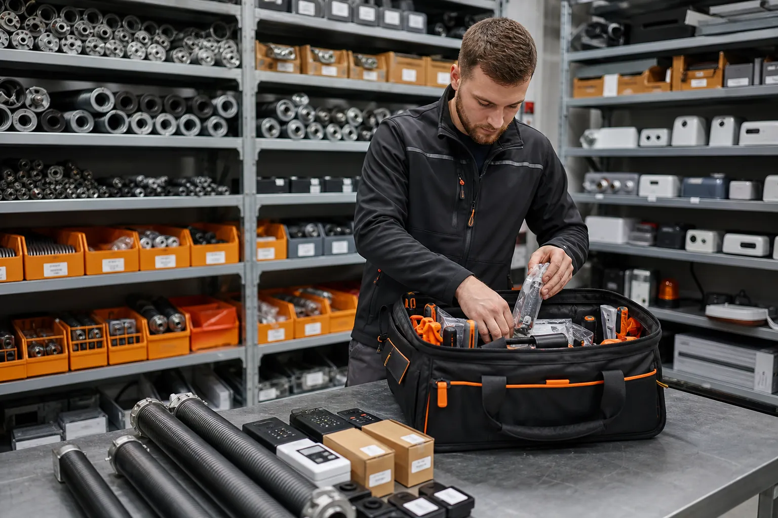 Service-Kit-Packung · eigenes Teile-Lager